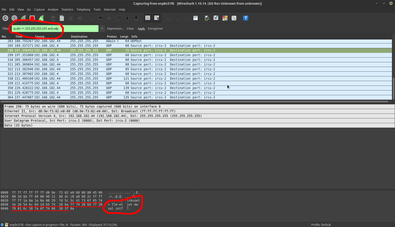 Wireshark étape 3